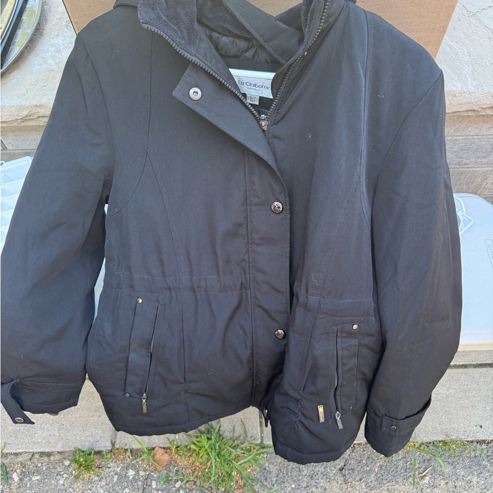 Liz Claiborne Women's Black Ski Jacket